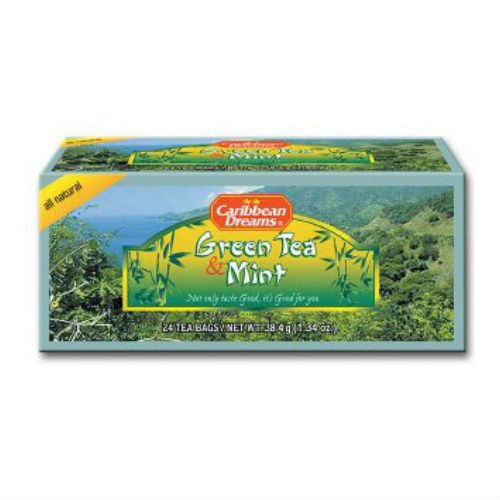 Caribbean Dreams Green Tea with Mint